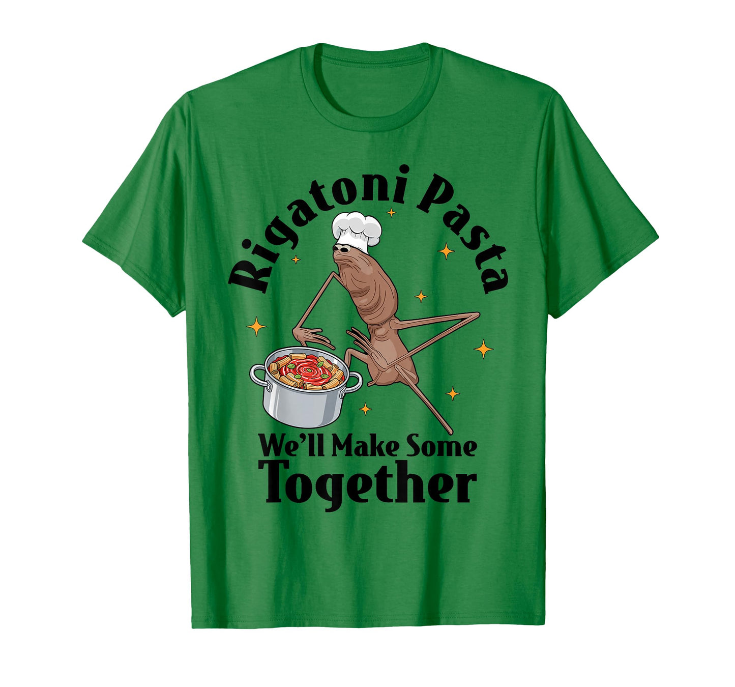 Marcus The Worm Rigatoni Pasta Funny Meme T-Shirt