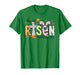 He is Risen Happy Easter Day Jesus Christian Girl Women Kid T-Shirt