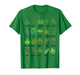 Types of Tree Leaves Biology Nature Educational T-Shirt