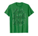 Live Laugh Love Vines Elegant Gardening Floral Art T-Shirt