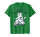 Off to Praise The Lord Cat Funny Christian Faith Humor T-Shirt
