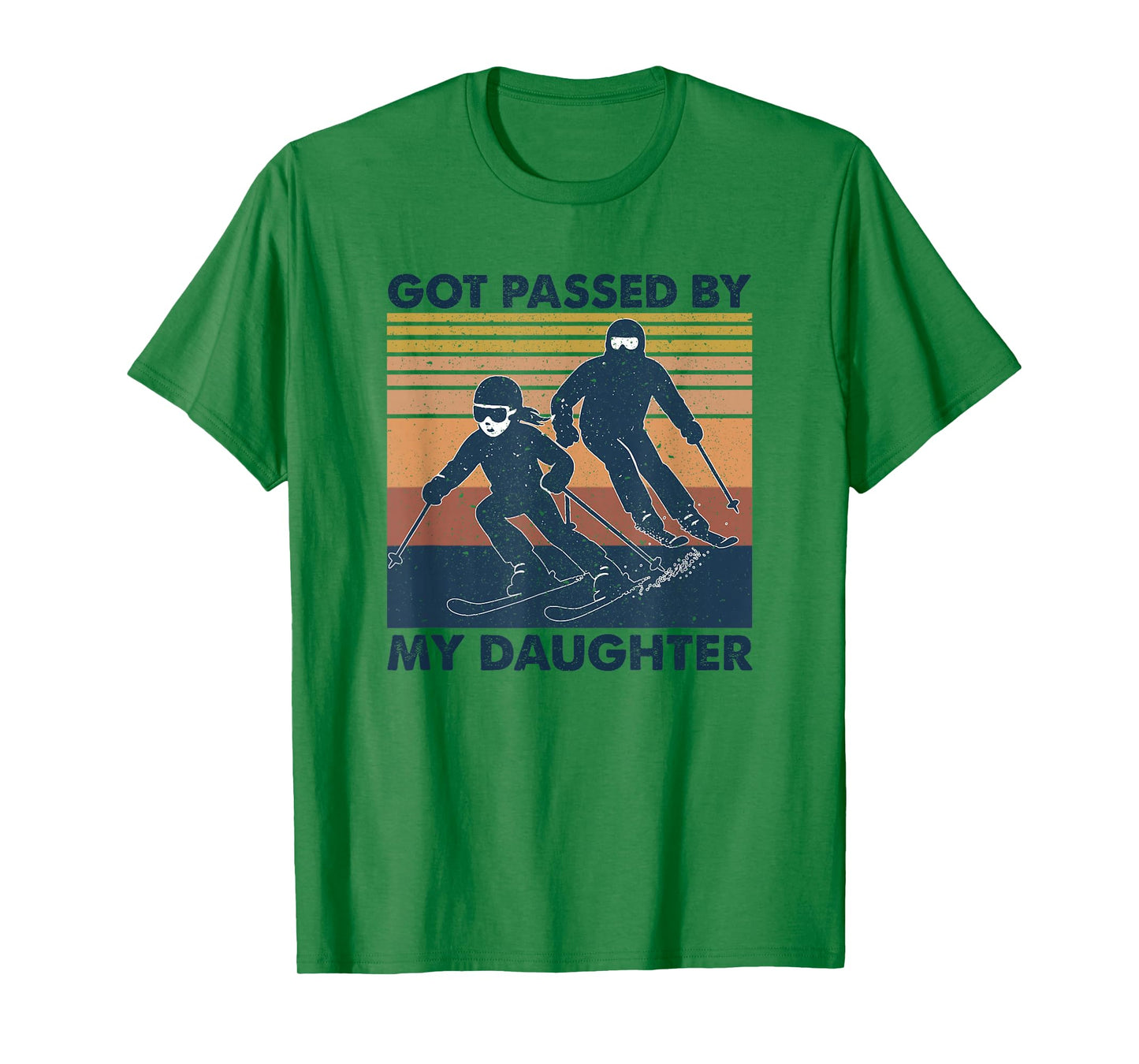 Got Passed by My Daughter Funny Skiing T-Shirt