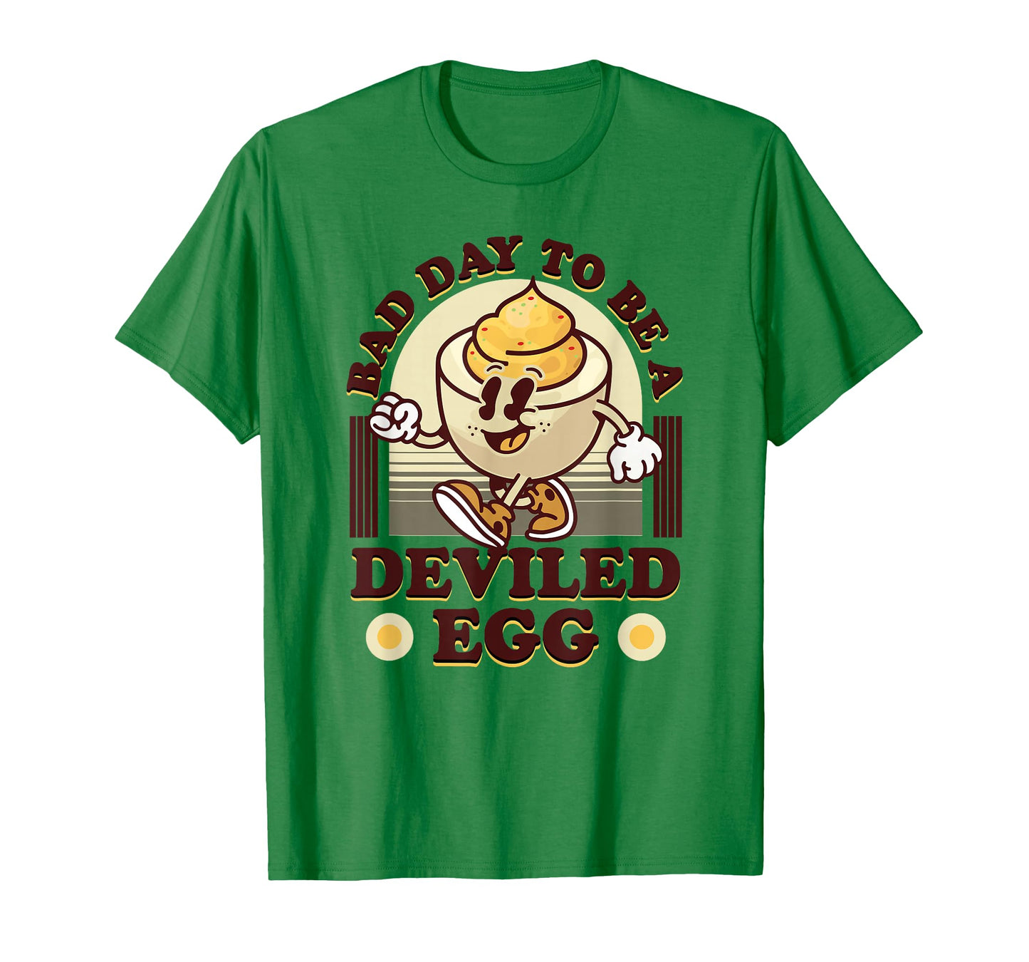 Bad Day to Be a Deviled Egg Funny Thanksgiving Eggs Dinner T-Shirt