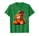 Cute Baby Punch Monkey Hugging Plush Toy T-Shirt
