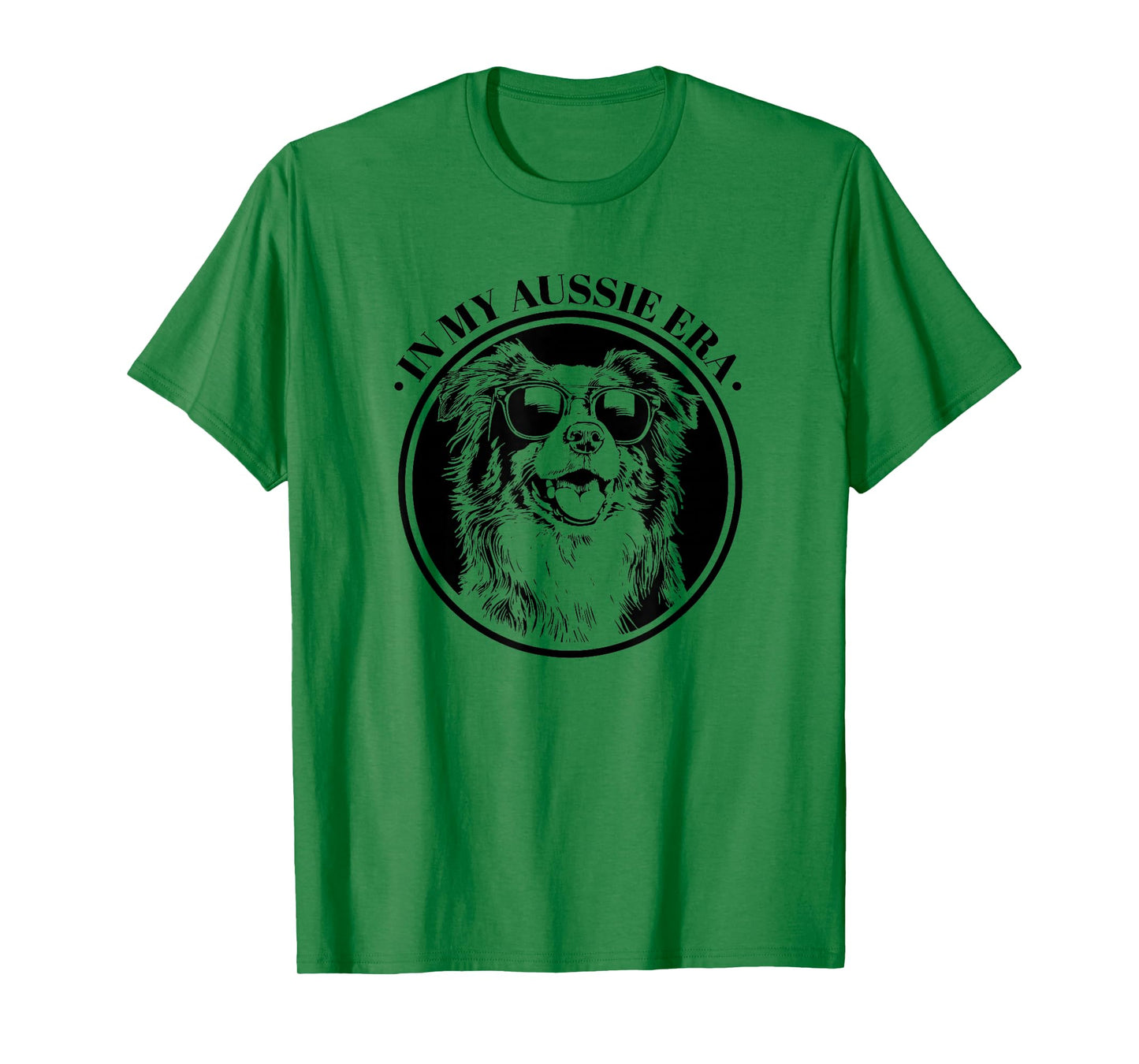 in My Aussie Era Blue Merle Australian Shepherd Lover T-Shirt