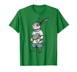 Easter Pickleball Shirt for Men Pickle Bunny Funny T-Shirt