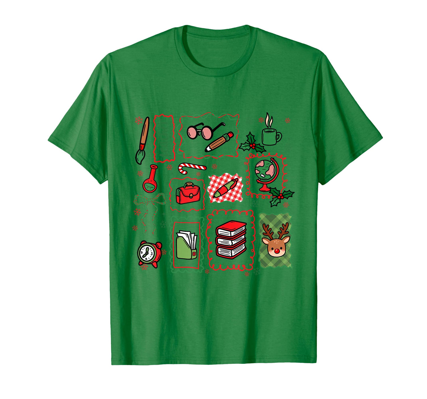 Christmas Teacher Squad Festive Holiday Xmas Teaching Women T-Shirt