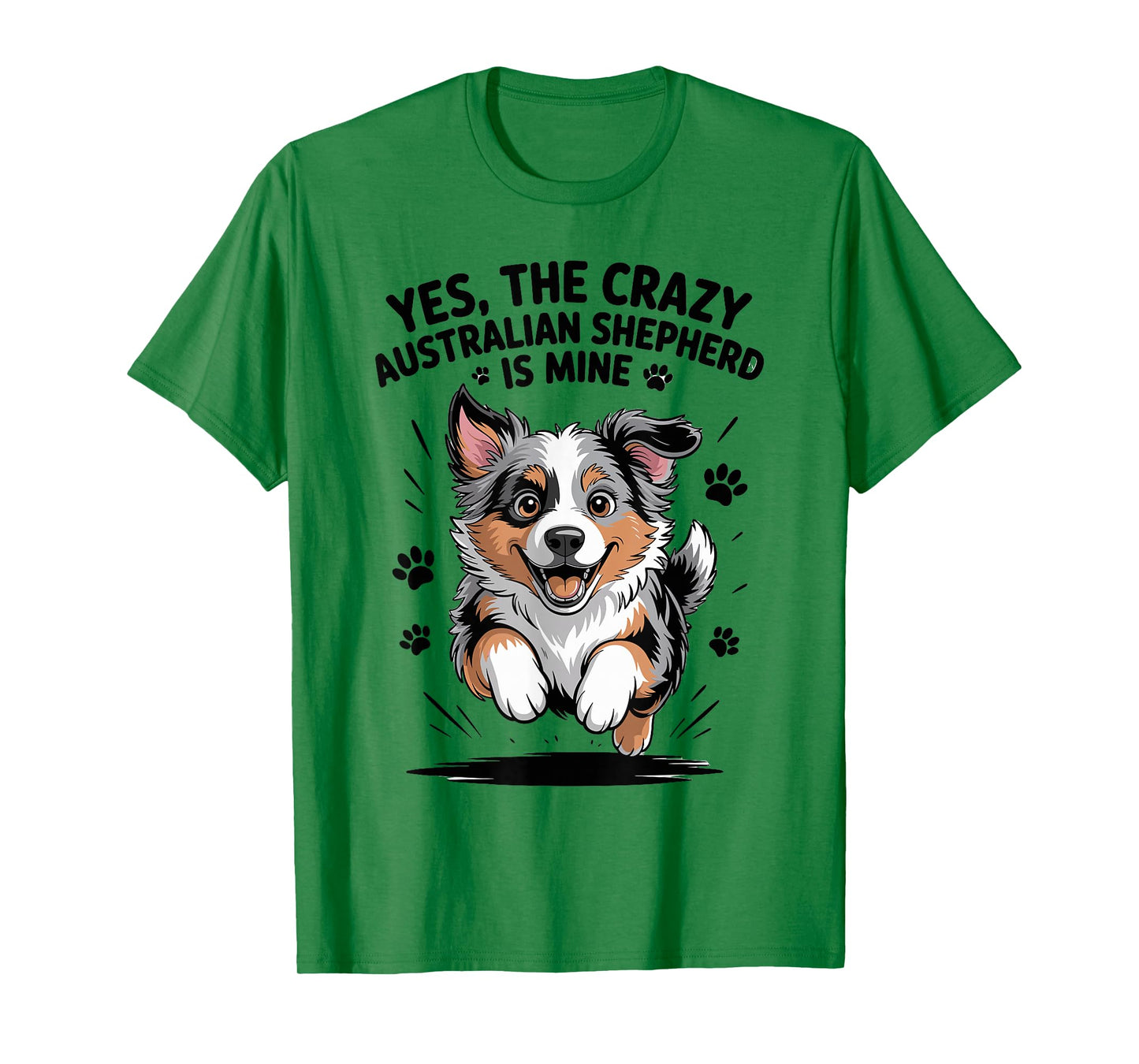 Cute Pet Dog Lover Owner Breed Funny Australian Shepherd T-Shirt