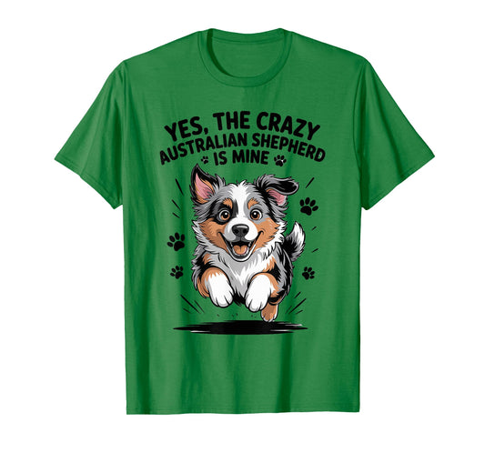 Cute Pet Dog Lover Owner Breed Funny Australian Shepherd T-Shirt