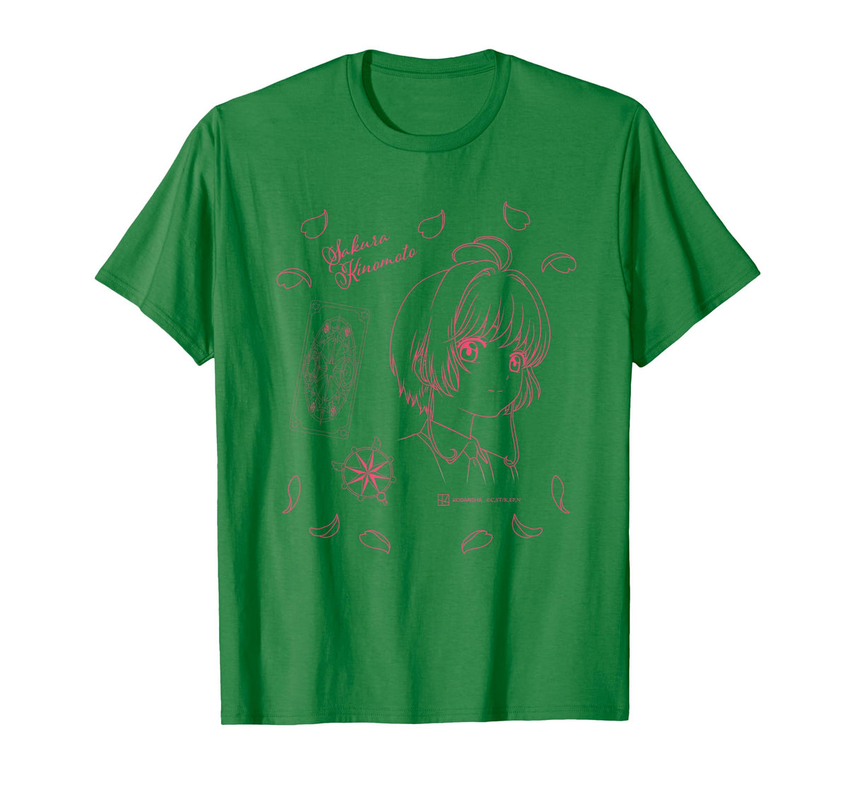 Cardcaptor Sakura: Clear Card - “Sakura, Key and Staff” T-Shirt