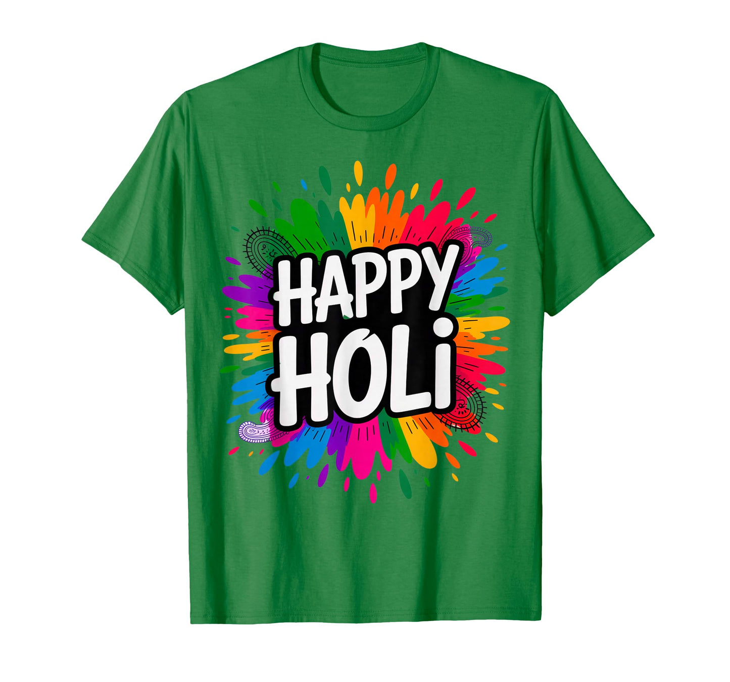 Happy Holi Festival India Hindu Colors Men Women Kids Gifts T-Shirt
