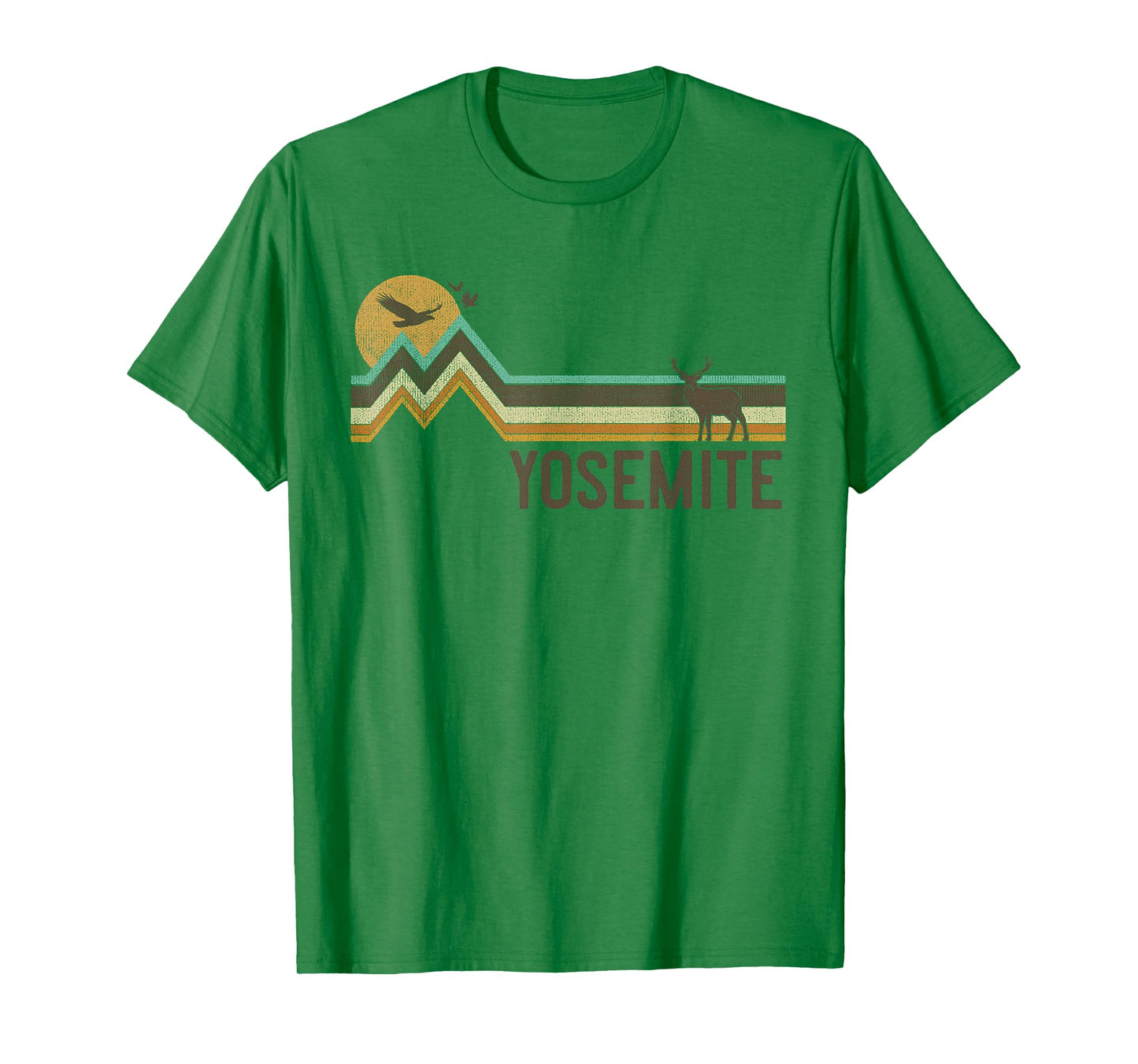 Yosemite - Vintage Men Women 70s 80s Graphic Cool Nature T-Shirt