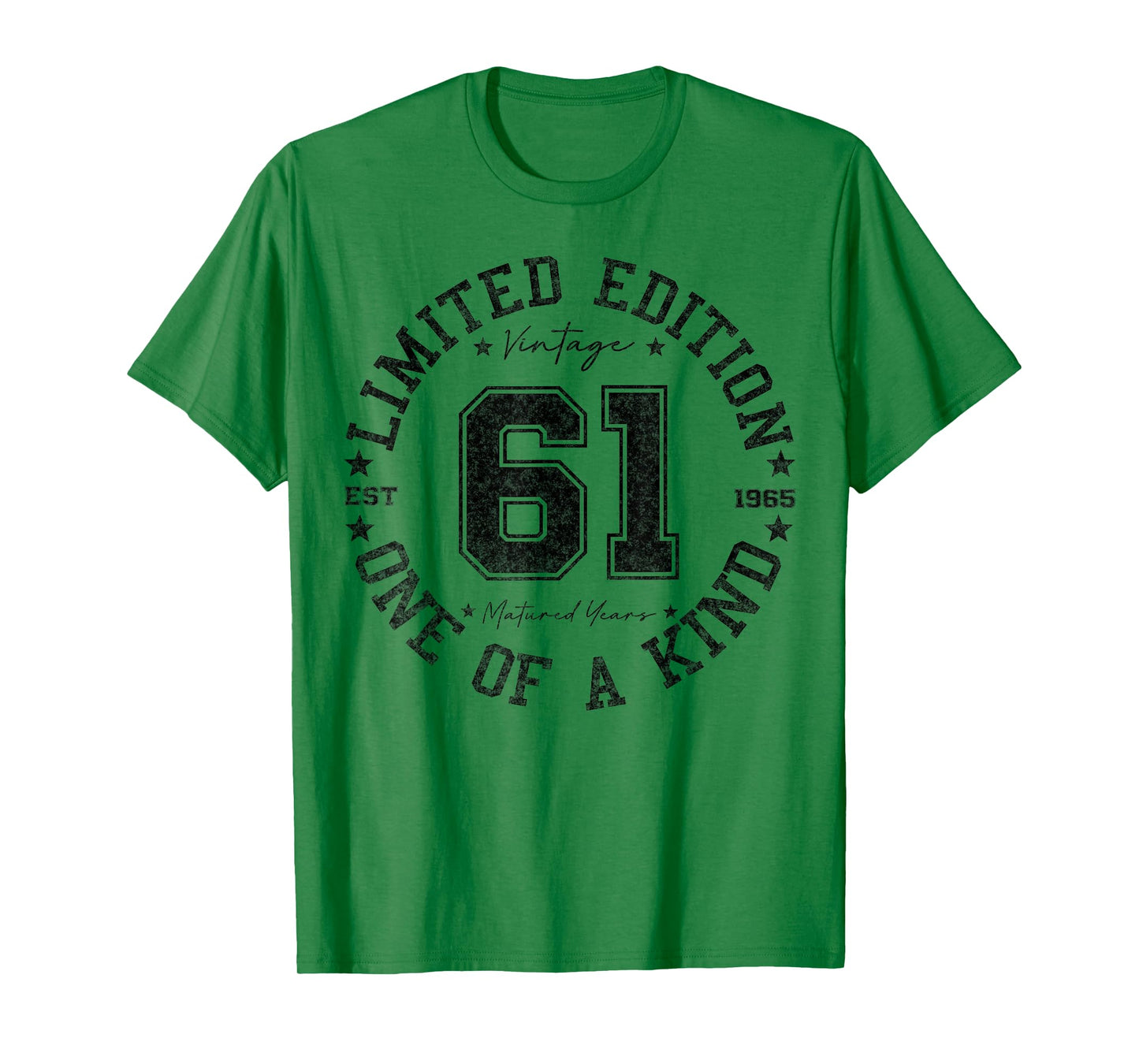 61 Year Old Gifts Vintage 1965 Limited Edition 61st Birthday T-Shirt
