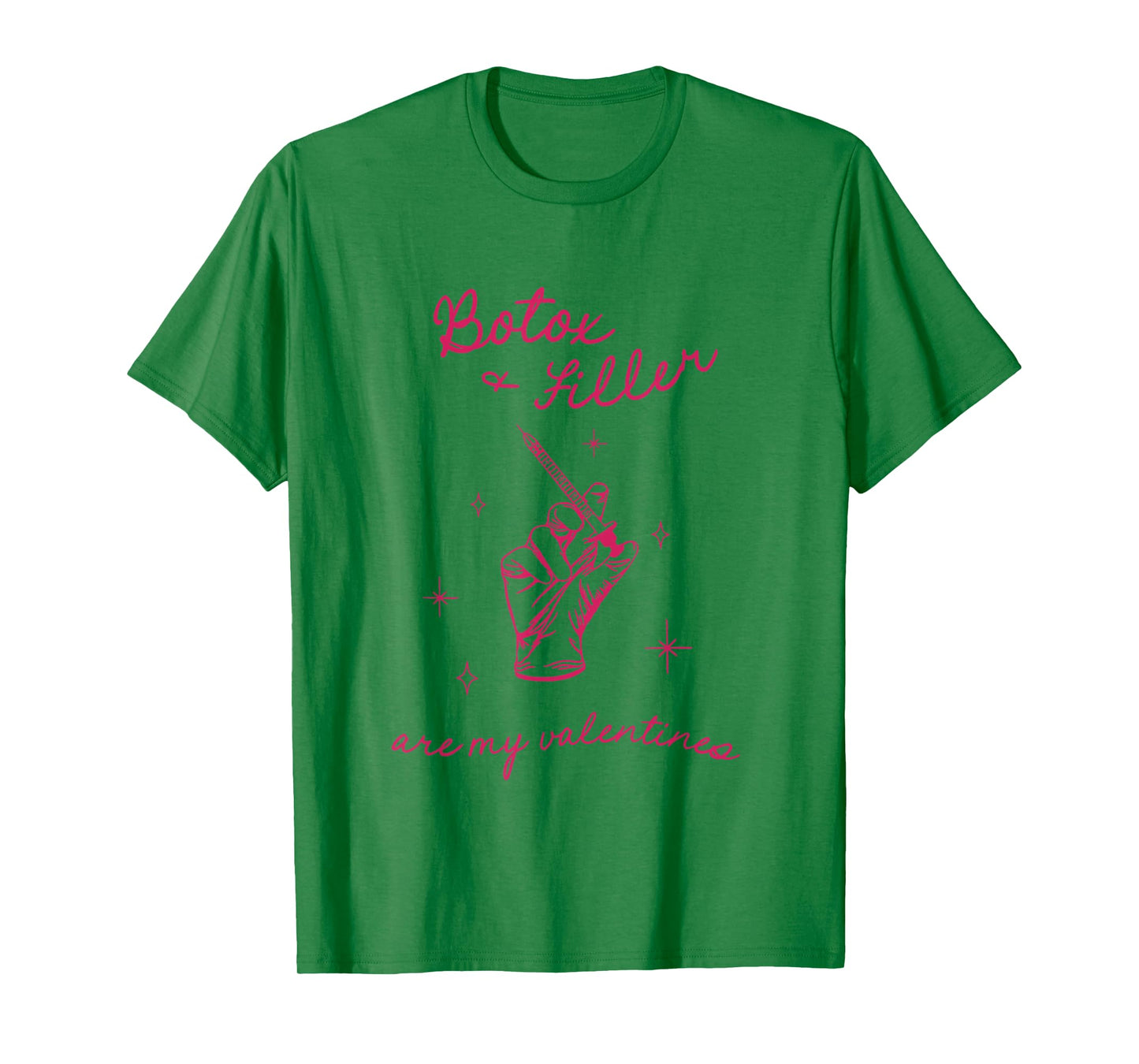 Botox Filler Valentines Aesthetic Nurse Injector Esthetician T-Shirt
