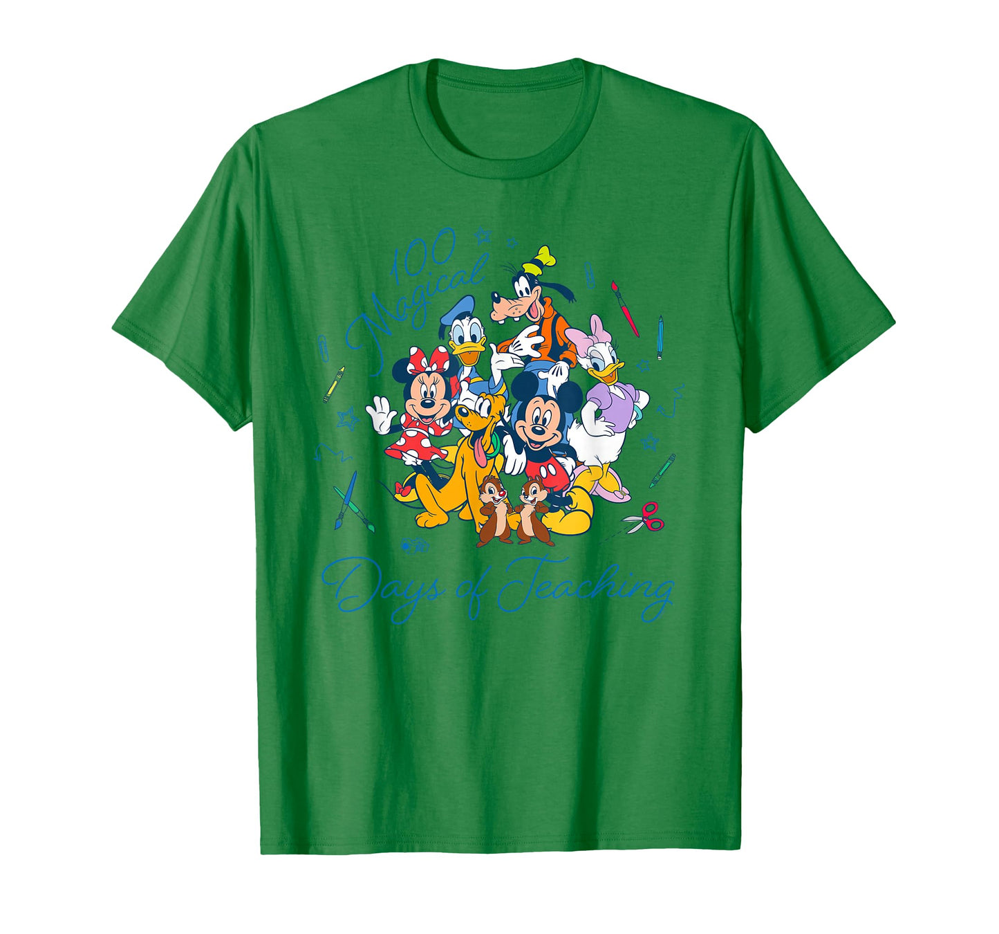 Disney 100 Magical Days of Teaching 100th Day School Teacher T-Shirt