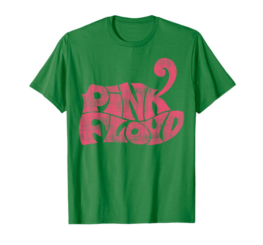 Official Pink Floyd Retro Logo Classic Band Vintage Music T-Shirt