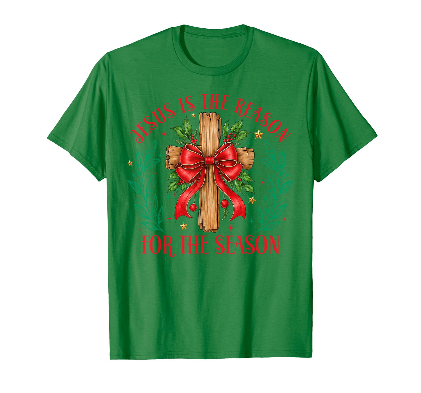 Jesus is The Reason for The Season Christmas Christian Xmas T-Shirt