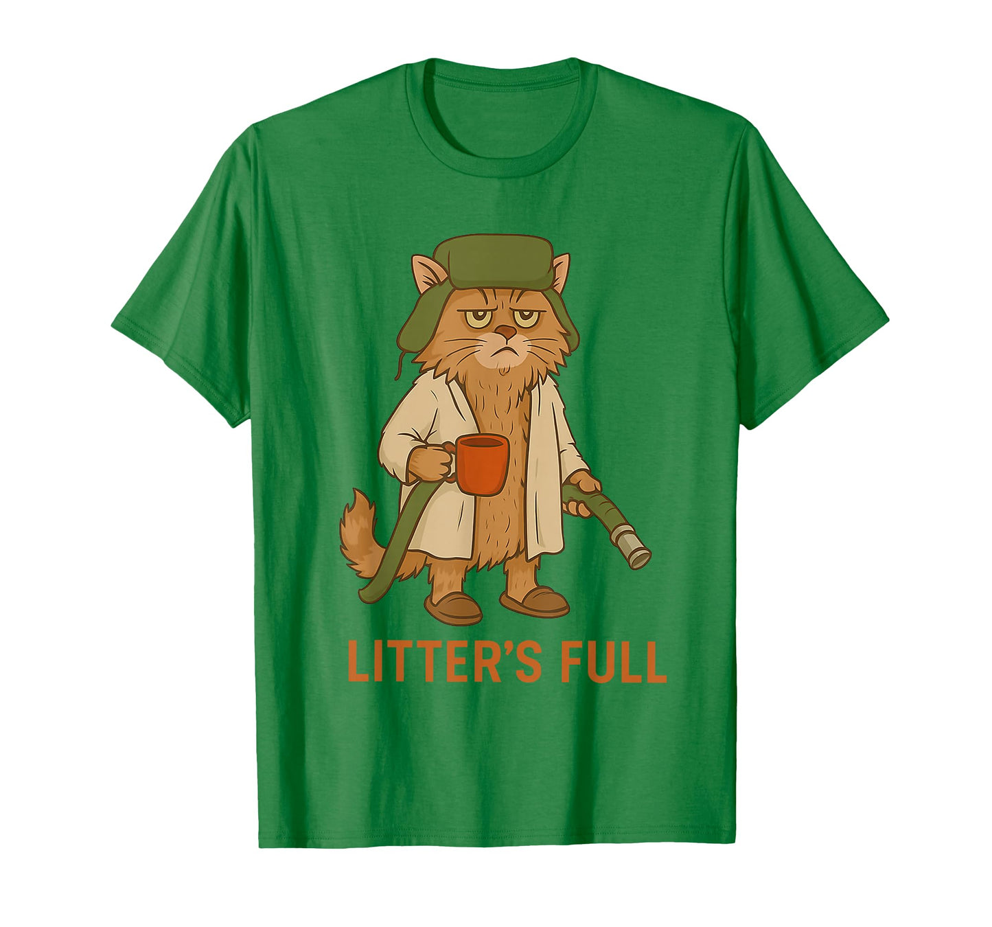 Funny Cat Christmas, Litter’s Full Cat T-Shirt