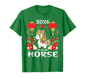 2026 Year of The Horse Lunar New Year 2026 Chinese New Year T-Shirt