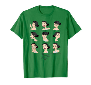 Kpop Demon Hunters Halloween Zoey Expressions Display T-Shirt