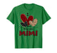 I Love Being Mimi Red Plaid Leopard Christmas Valentine Mimi T-Shirt