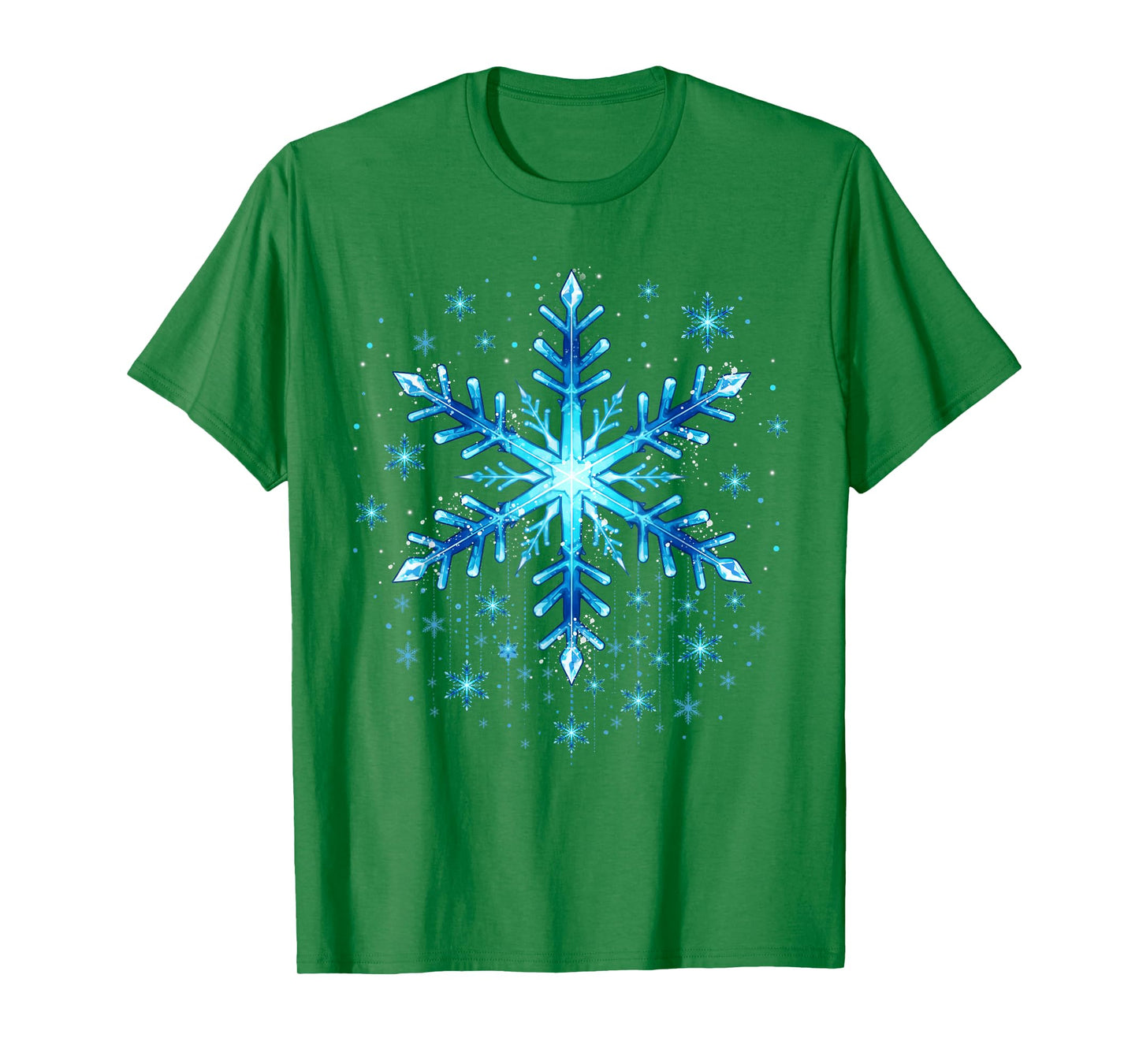 Snowflake Costume Winter Christmas Matching Mens Womens Kids T-Shirt