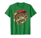 Retro Valentine Bass Fishing Camo Fisherman Valentine's Day T-Shirt