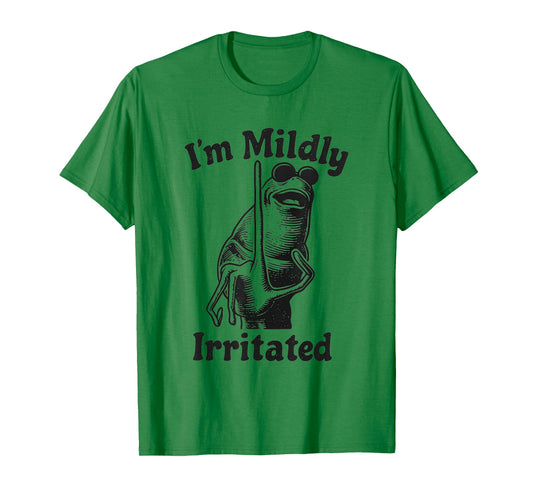 I'm Mildly Irritated Marcus The Worm Funny Meme T-Shirt