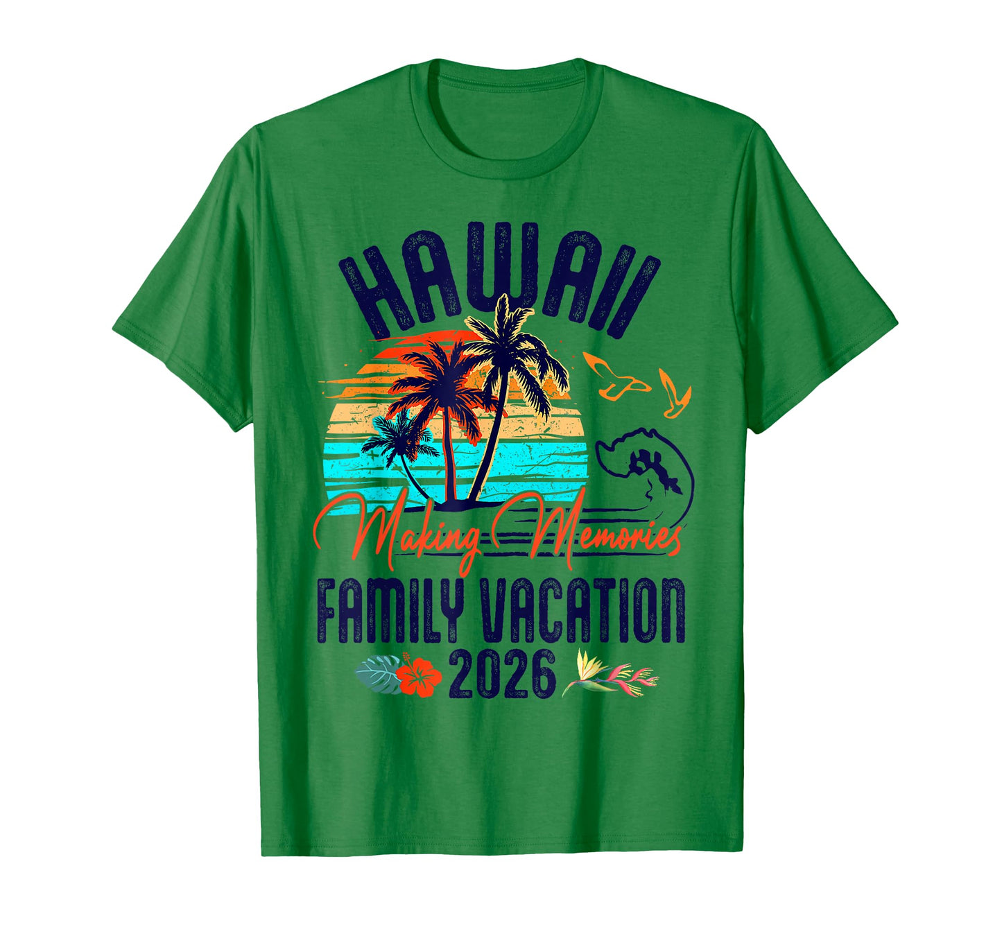 Family Hawaii Vacation 2026 Summer Vacation Matching Group T-Shirt