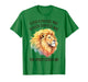 Christian Faith Jesus Lion God Chose Me Jesus Saved Me T-Shirt