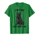 Scottish Terrier Christmas I'm Fine Everything is Fine T-Shirt