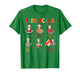 Pain Scale Funny Xmas Silly Goose Pain Scale Christmas Nurse T-Shirt