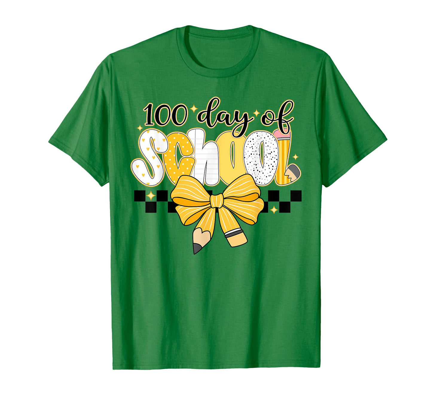 100 Days of School for Teacher Kids Girls Students Boys T-Shirt