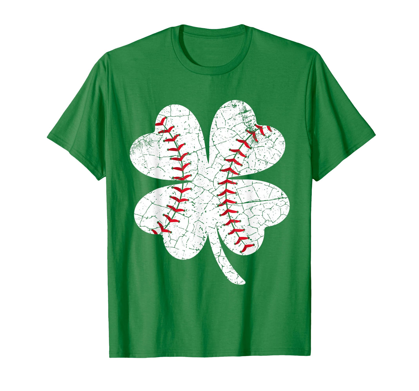 Baseball Shamrock St Patricks Day for Men Women Girl Boy Kid T-Shirt