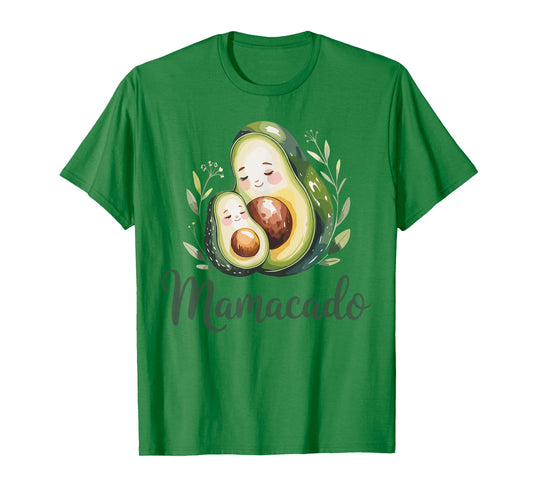 Funny Mama Best Mom Avocado Mamacado Happy Mothers Day T-Shirt