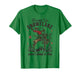 Retro Christmas Cowboy Santa Buckle Up Snowflake Rodeo T-Shirt