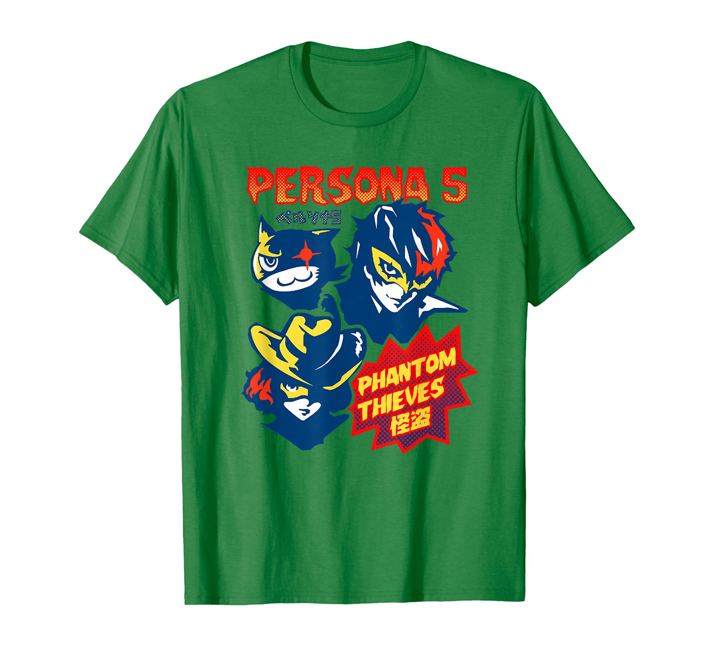 Persona 5 Comic Illustration Phantom Thieves RPG Game T-Shirt