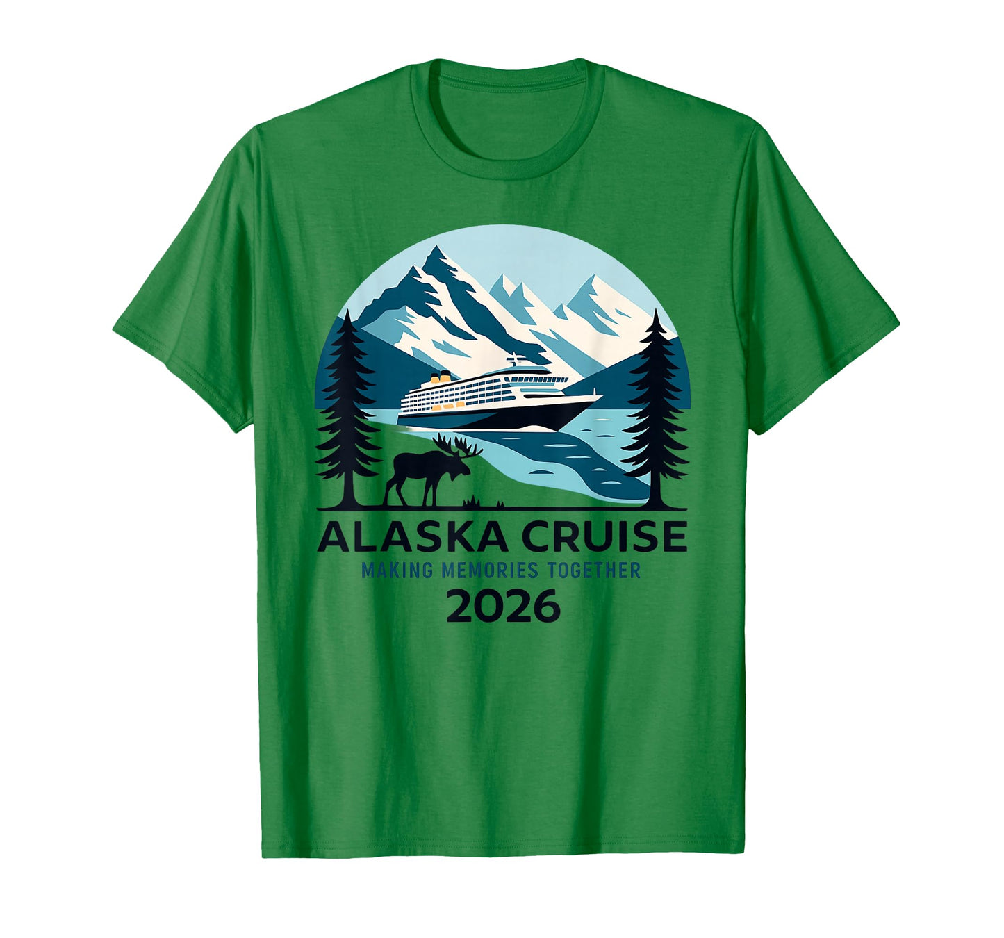 Matching Family Friends and Group Alaska Cruise 2026 T-Shirt