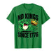 No Kings Since 1776 Funny Frog Protest Patriotic USA T-Shirt