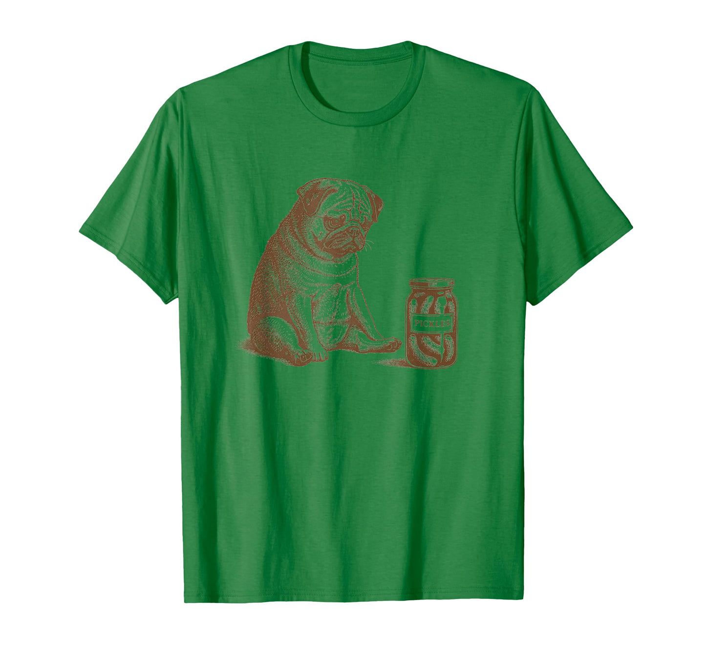 Pug Mom Dad Pickle Lover Dog Owner Humor Pug Mama T-Shirt