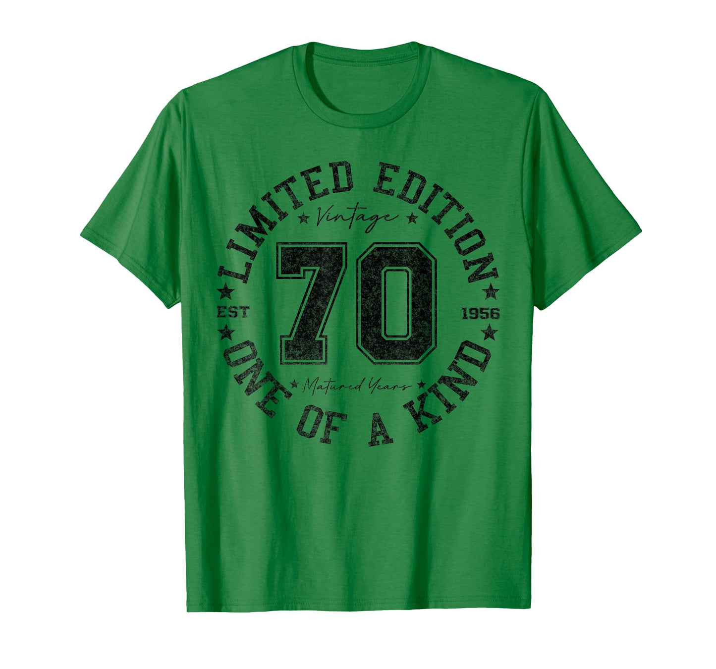 70 Year Old Gifts Vintage 1956 Limited Edition 70th Birthday T-Shirt