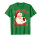 Vintage Santa Better Not Boude Christmas Santa Claus Xmas T-Shirt
