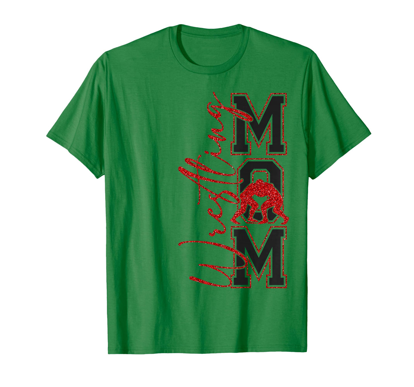 Women Wrestling Mom Funny Wrestle Wrestler Mothers Day T-Shirt