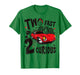 Two Fast 2 Curious Racing 2nd Birthday 2yr Year Old T-Shirt