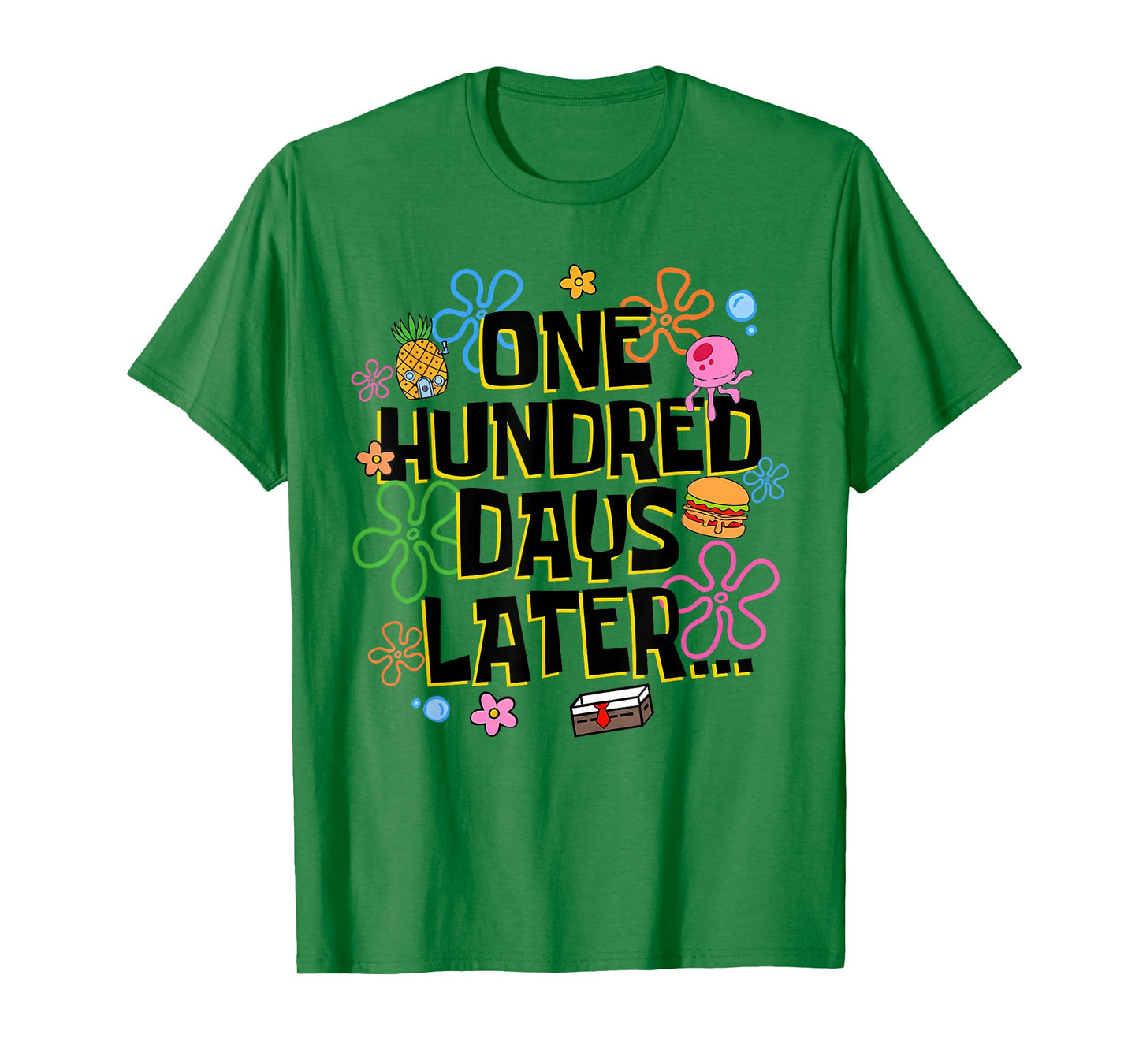 100 Days Later Funny Happy 100th Day of School Meme Kids T-Shirt