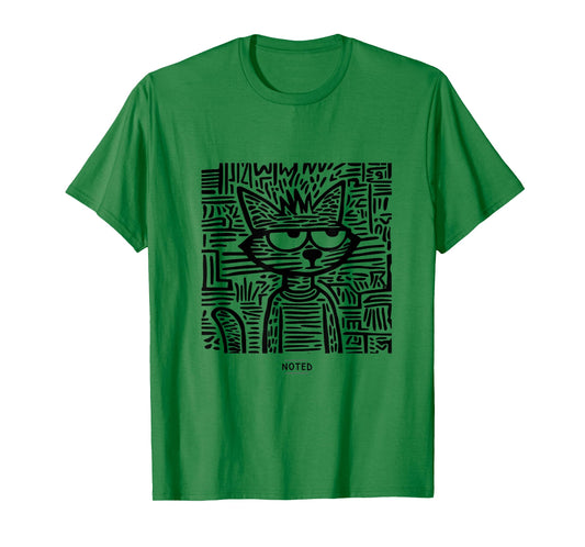 Noted Cat Meme Dry Humor Introvert T-Shirt