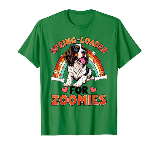 Funny English Springer Spaniel Design for Dog Lover T-Shirt