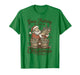 Gone Fishing Be Back by Christmas Santa Fishermen Retro T-Shirt