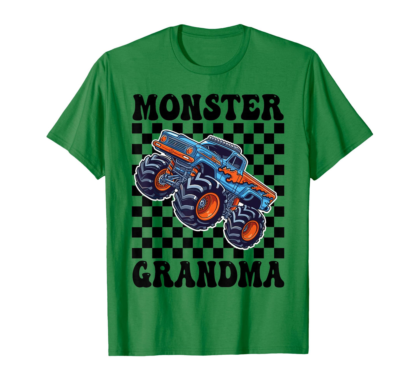 Monster Truck Grandma Family Matching Monster Trucks T-Shirt