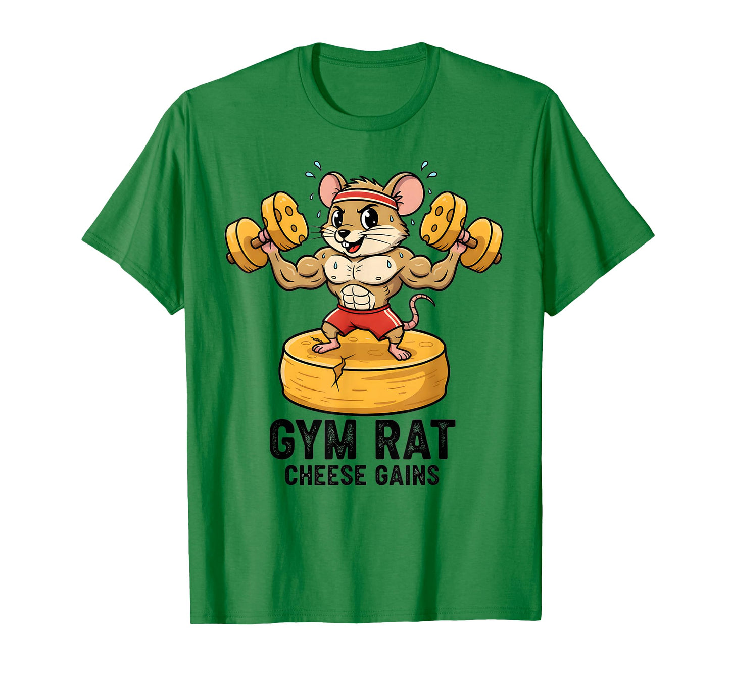 Gym Rat Exercise Workout Fitness Coach Gift Men Women Kids T-Shirt